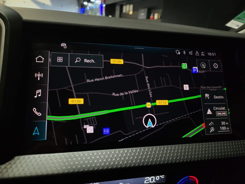 AUDI A1 SPORTBACK 30 TFSI 110cv Design Luxe 1600kms // APPLE CARPLAY/CAMERA DE RECUL/RADAR-AV-AR