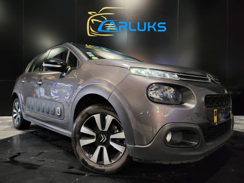 CITROEN C3 III 1.5 BlueHDi 100cv Shine // APPLE CARPLAY/CAMERA DE RECUL/RADAR-AR