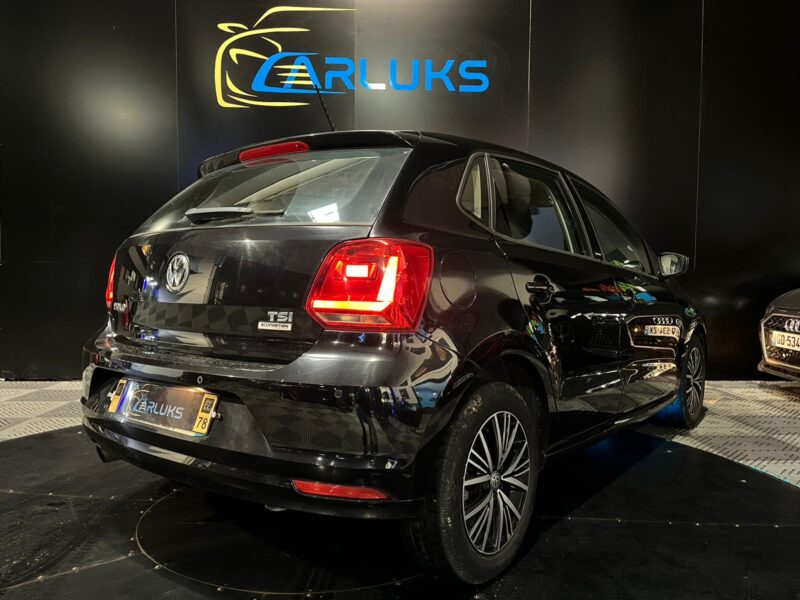 VOLKSWAGEN POLO V 1.2 TSI 90cv Allstar CARPLAY / ECRAN TACTILE / REGULATEUR / RADAR