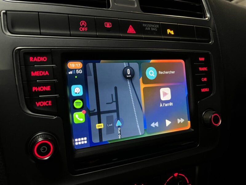 VOLKSWAGEN POLO V 1.2 TSI 90cv Allstar CARPLAY / ECRAN TACTILE / REGULATEUR / RADAR