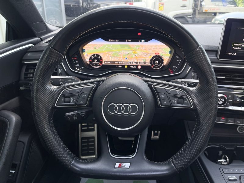 AUDI A5 II COUPE S-LINE 2.0 TDI 190 TOIT OUVRANT CARPLAY VIRTUAL COCKPIT Bang&Olufsen Garantie6mois