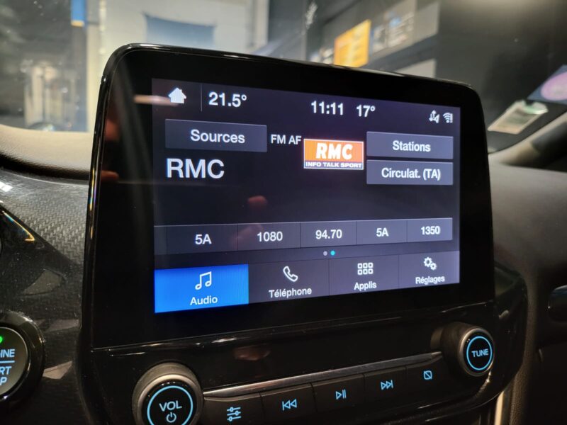 FORD PUMA 1.0 Flexifuel 125cv ST-Line 1ère Main // APPLE CARPLAY/CAMERA DE RECUL/ALERTE FRANCHISSEME