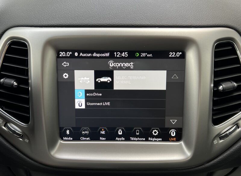 JEEP COMPASS II 1.6 MULTIJET 120 LONGITUDE / APPLE CARPLAY CAMERA KEYLESS LINE ASSIST - Garantie1an