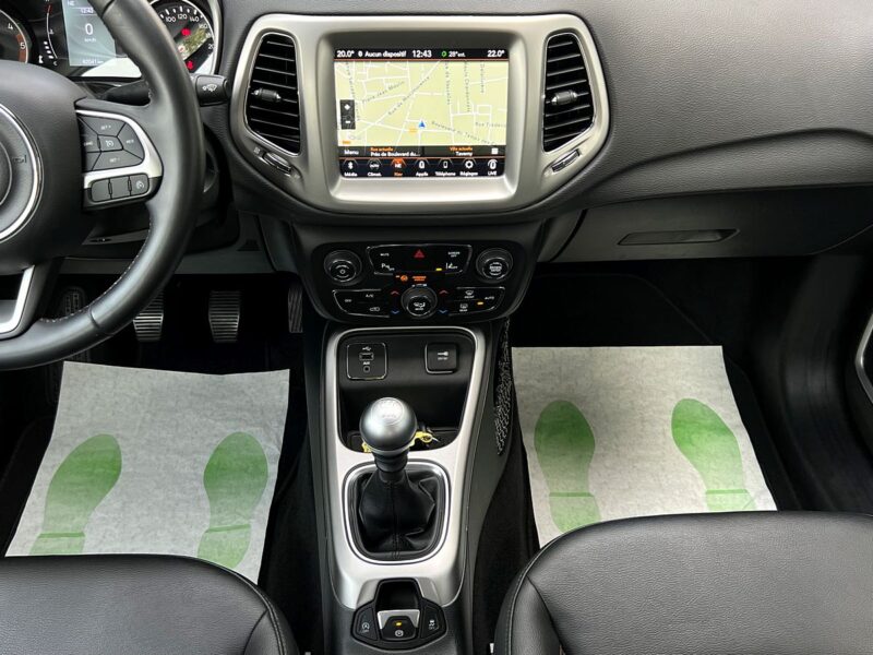 JEEP COMPASS II 1.6 MULTIJET 120 LONGITUDE / APPLE CARPLAY CAMERA KEYLESS LINE ASSIST - Garantie1an