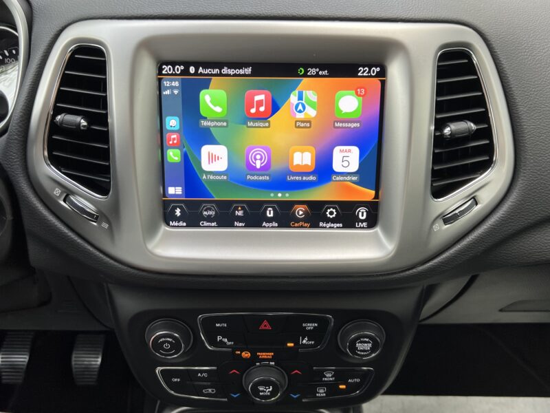 JEEP COMPASS II 1.6 MULTIJET 120 LONGITUDE / APPLE CARPLAY CAMERA KEYLESS LINE ASSIST - Garantie1an