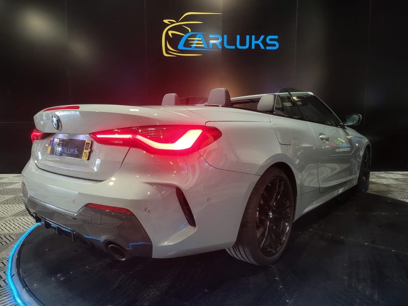 BMW 430D M SPORT 286CV CABRIOLET 2022 / APPLE CARPLAY / VOLANT ET SIEGES CHAUFFANTS