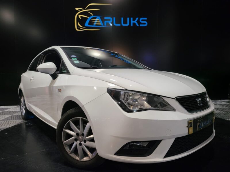 SEAT IBIZA 2012 1.4 STYLE 85cv / RADAR DE RECUL / 1ERE MAIN / HISTORIQUE D'ENTRETIENS
