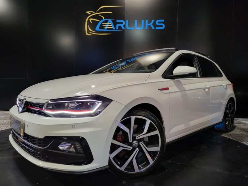 VOLKSWAGEN POLO VI GTI 2.0 TSI 200cv DSG6 // MIRROR LINK/TOIT OUVRANT/SONO BEATS