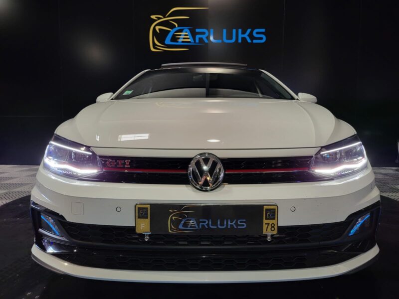 VOLKSWAGEN POLO VI GTI 2.0 TSI 200cv DSG6 // MIRROR LINK/TOIT OUVRANT/SONO BEATS