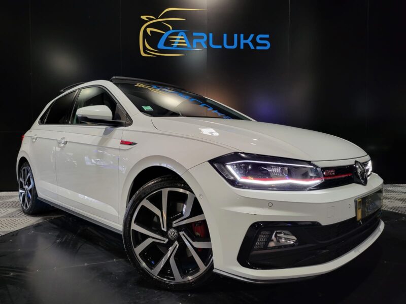 VOLKSWAGEN POLO VI GTI 2.0 TSI 200cv DSG6 // MIRROR LINK/TOIT OUVRANT/SONO BEATS