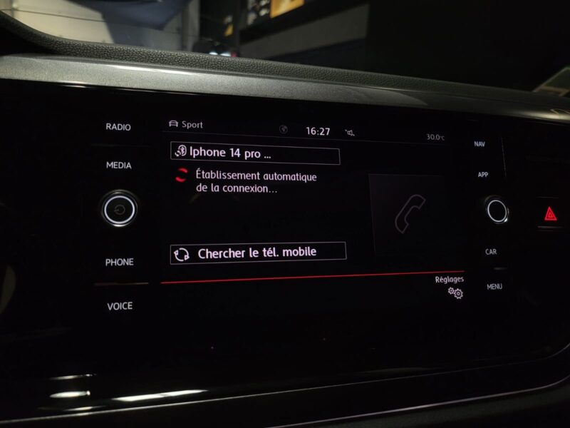 VOLKSWAGEN POLO VI GTI 2.0 TSI 200cv DSG6 // MIRROR LINK/TOIT OUVRANT/SONO BEATS