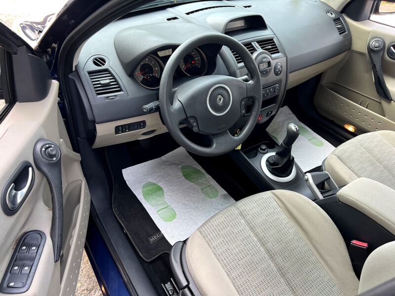 RENAULT MEGANE II PHASE 2 1.4 98 Cv 5 PORTES / BLUETOOTH CRIT AIR 2 - Garantie1an