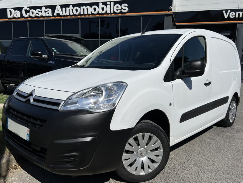 CITROEN BERLINGO II PHASE 3 1.6 BLUEHDI 100 Cv 1ERE MAIN 3 PLACES GPS REGULATEUR CARPLAY Garantie1an