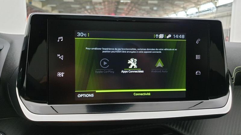 Peugeot 208 nouvelle 1.2 puretech 100cv eat8 gt + toit pano pack drive assist plus