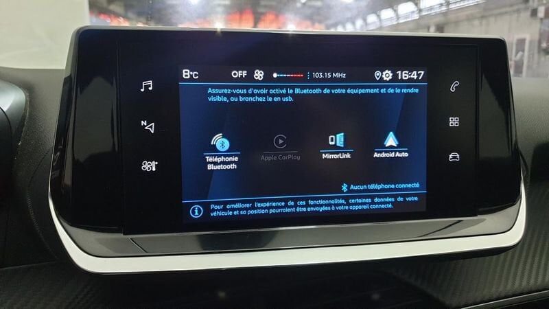 Peugeot 208 nouvelle 1.2 puretech 100cv bvm6 active pack + peugeot led technology