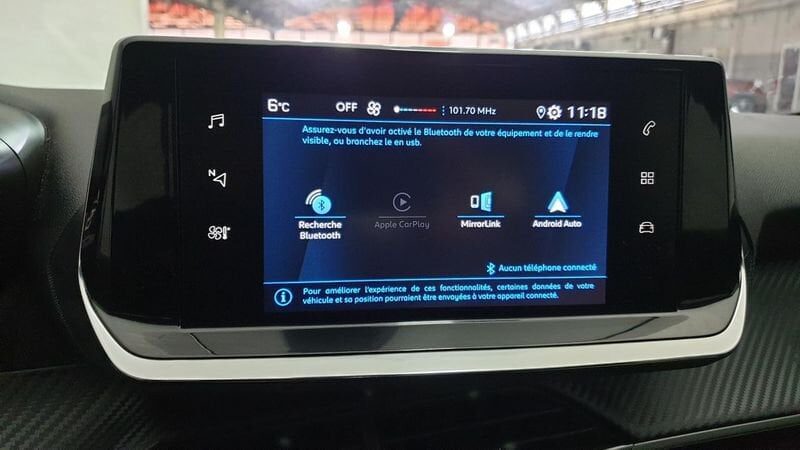 Peugeot 208 nouvelle 1.2 puretech 100cv bvm6 active pack + peugeot led technology