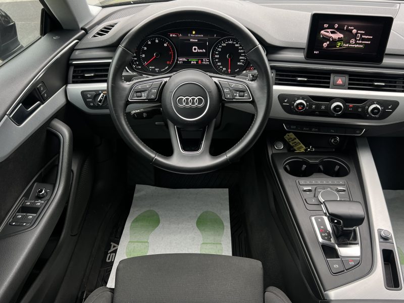 AUDI A5 II SPORTBACK 2.0 TFSI 190 BVA S-TRONIC 7 / APPLE CARPLAY FULL BLACK - Garantie 6 Mois