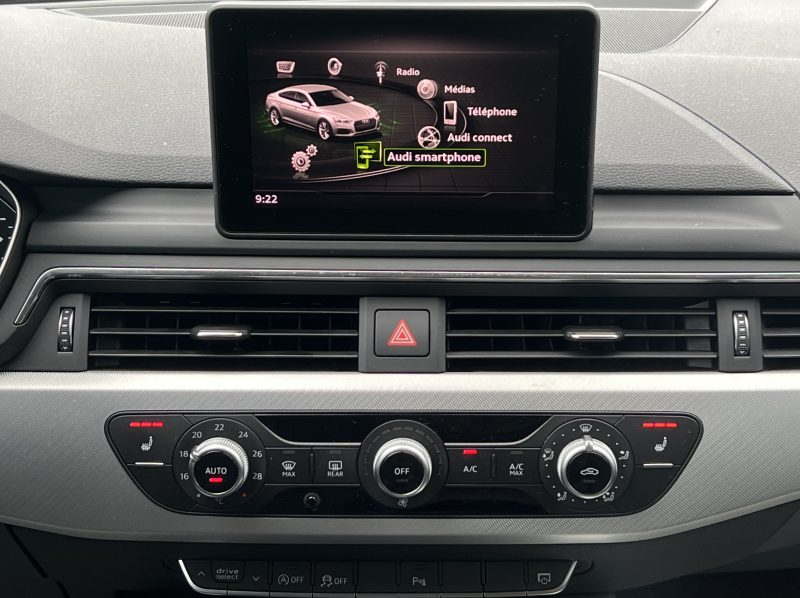 AUDI A5 II SPORTBACK 2.0 TFSI 190 BVA S-TRONIC 7 / APPLE CARPLAY FULL BLACK - Garantie 6 Mois
