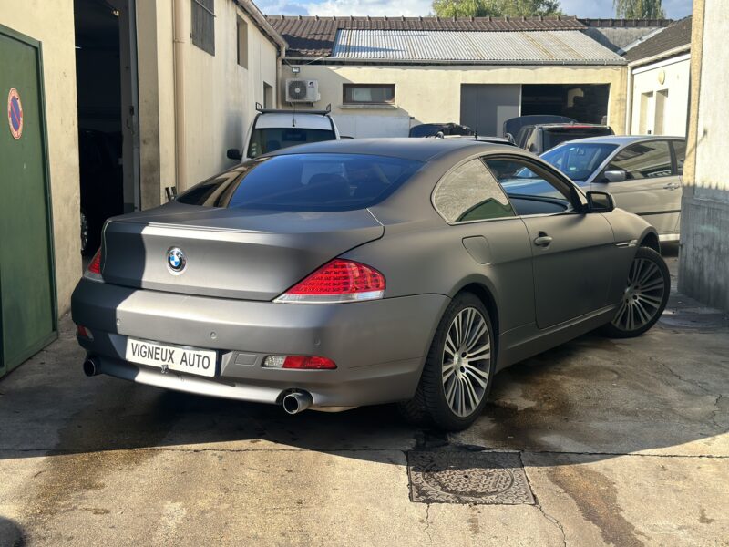 BMW SERIE 6  630 i SPORT  BOITE AUTOMATIQUE PAYEZ EN 4X