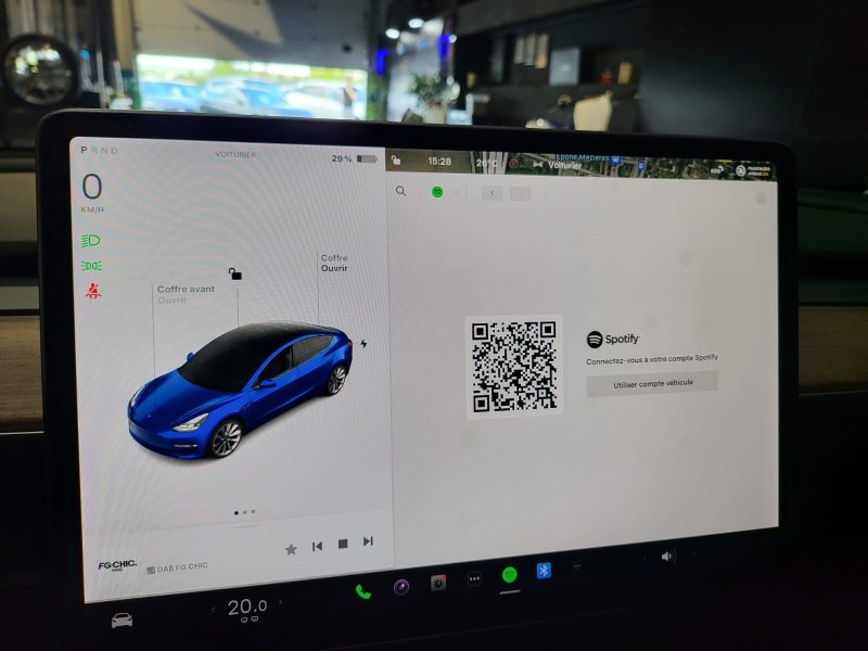 TESLA MODEL 3 DUALMOTOR LONG RANGE 350cv // VOLANT CHAUFFANT/SIEGES CHAUFFANT/AUTO PILOT