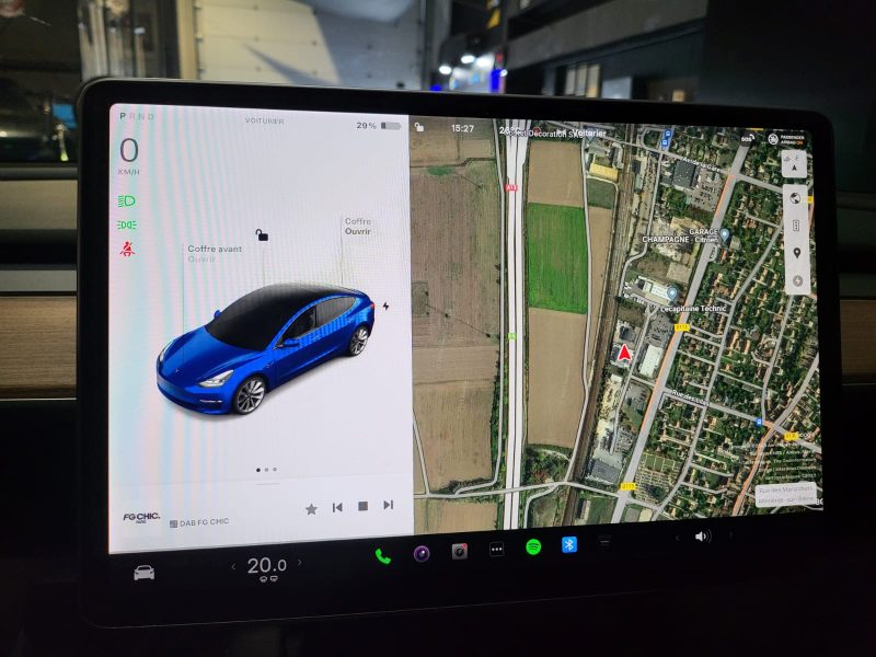 TESLA MODEL 3 DUALMOTOR LONG RANGE 350cv // VOLANT CHAUFFANT/SIEGES CHAUFFANT/AUTO PILOT