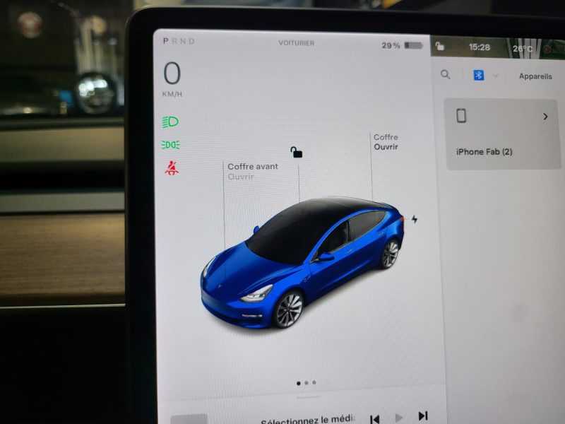 TESLA MODEL 3 DUALMOTOR LONG RANGE 350cv // VOLANT CHAUFFANT/SIEGES CHAUFFANT/AUTO PILOT