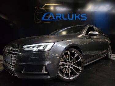 AUDI A4 B9 S4 quattro V6 TFSI 354 cv / CARPLAY / TOIT OUVRANT / SEMI CUIR MASSANT CHAUFANT