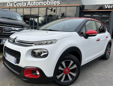 CITROEN C3 III 1.2 82 S&S FEEL / ECRAN GPS APPLE CARPLAY REGULATEUR LIMITEUR CRIT AIR 1 Garantie