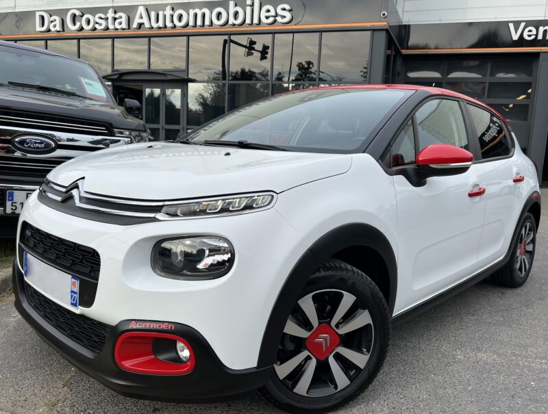 CITROEN C3 III 1.2 82 S&S FEEL / ECRAN GPS APPLE CARPLAY REGULATEUR LIMITEUR CRIT AIR 1 Garantie