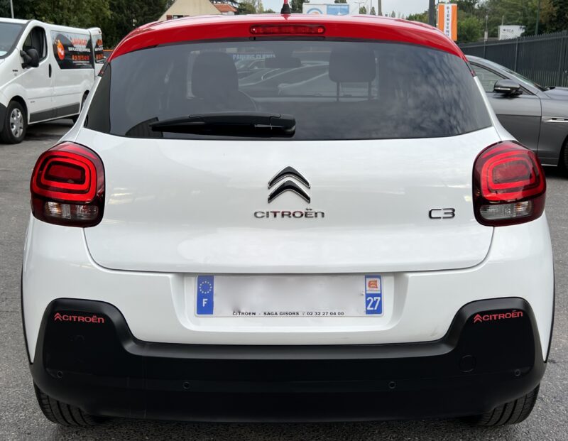 CITROEN C3 III 1.2 82 S&S FEEL / ECRAN GPS APPLE CARPLAY REGULATEUR LIMITEUR CRIT AIR 1 Garantie