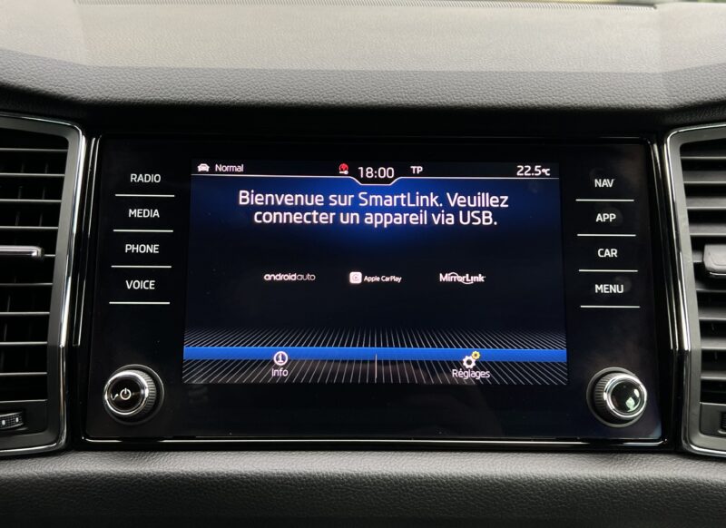 SKODA KODIAQ SPORTLINE 2.0 TDI 190 4x4 DSG7 - 57 600 Kms ATTELAGE TOIT OUVRANT CARPLAY - Garantie1an