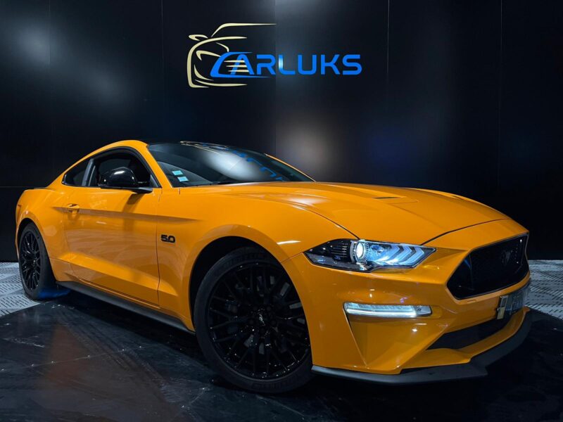FORD MUSTANG 5.0 V8 450cv GT Fastback BVA // APPLE CARPLAY/SIEGES CHAUFFANT/CAMERA DE RECUL