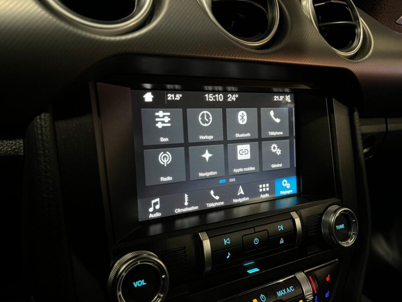 FORD MUSTANG 5.0 V8 450cv GT Fastback BVA // APPLE CARPLAY/SIEGES CHAUFFANT/CAMERA DE RECUL