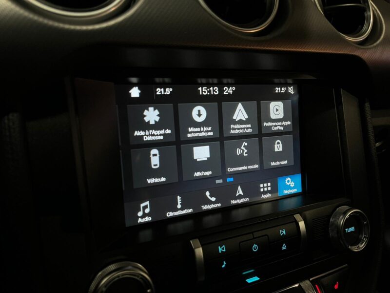 FORD MUSTANG 5.0 V8 450cv GT Fastback BVA // APPLE CARPLAY/SIEGES CHAUFFANT/CAMERA DE RECUL