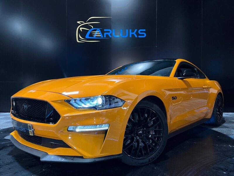 FORD MUSTANG 5.0 V8 450cv GT Fastback BVA // APPLE CARPLAY/SIEGES CHAUFFANT/CAMERA DE RECUL