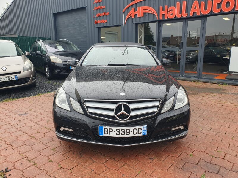 MERCEDES CLASSE E CABRIOLET 2011