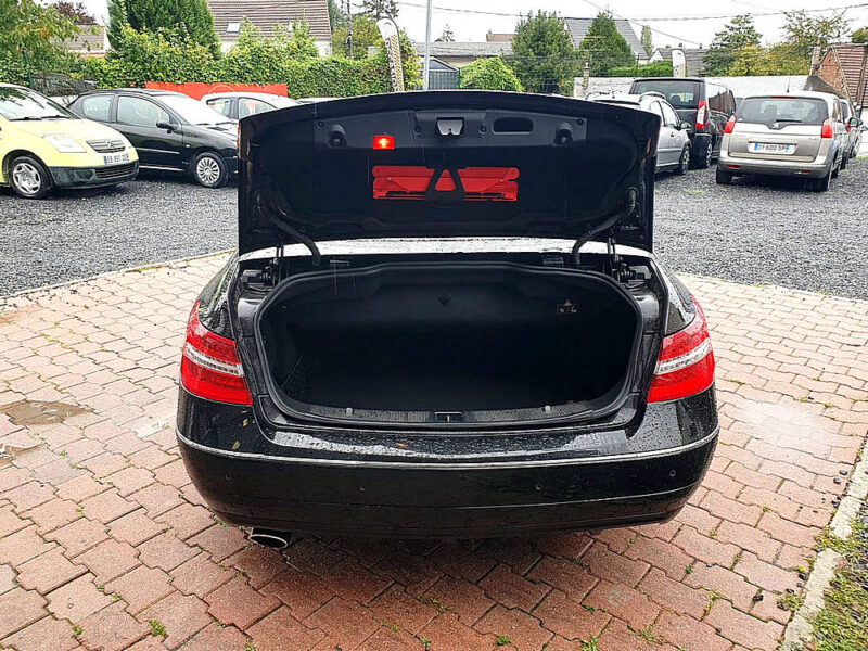 MERCEDES CLASSE E CABRIOLET 2011