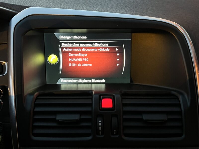 VOLVO XC60 PHASE 2 II D4 2.0 180 Cv BOITE AUTO CUIR GPS BLUETOOTH CRIT AIR 2 - Garantie1an