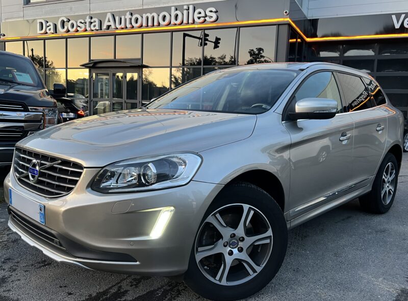 VOLVO XC60 PHASE 2 II D4 2.0 180 Cv BOITE AUTO CUIR GPS BLUETOOTH CRIT AIR 2 - Garantie1an