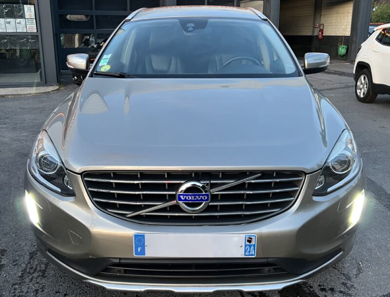 VOLVO XC60 PHASE 2 II D4 2.0 180 Cv BOITE AUTO CUIR GPS BLUETOOTH CRIT AIR 2 - Garantie1an