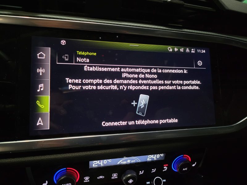 AUDI Q3 SPORTBACK 40 TDI 200cv S-Line S-Tronic7 // APPLE CARPLAY/TOIT OUVRANT/SIEGES CHAUFFANTS