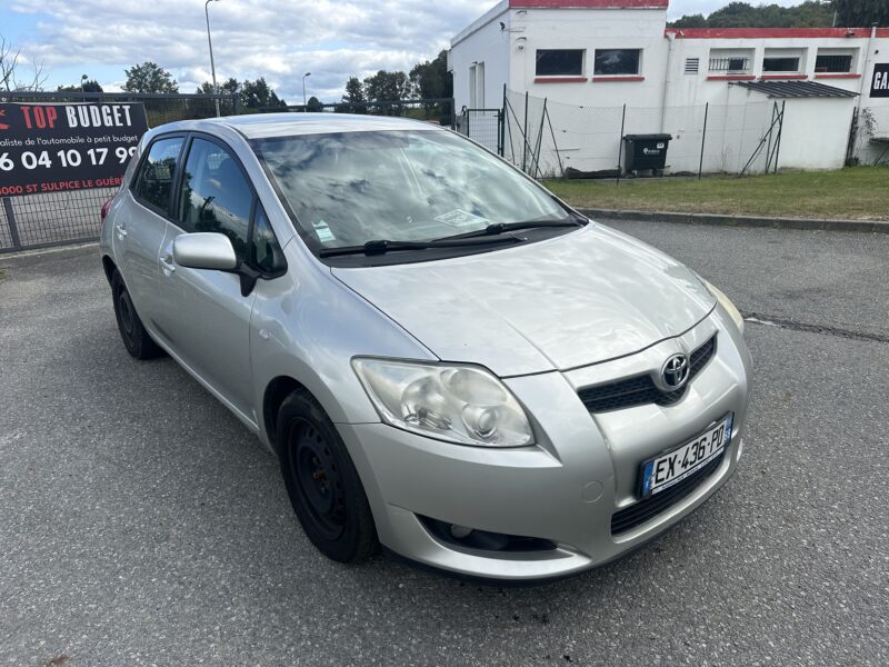 TOYOTA AURIS 2007 VENTE À L'EXPORT