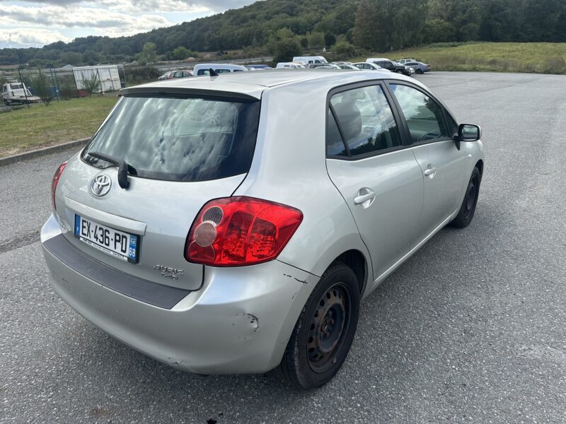 TOYOTA AURIS 2007 VENTE À L'EXPORT