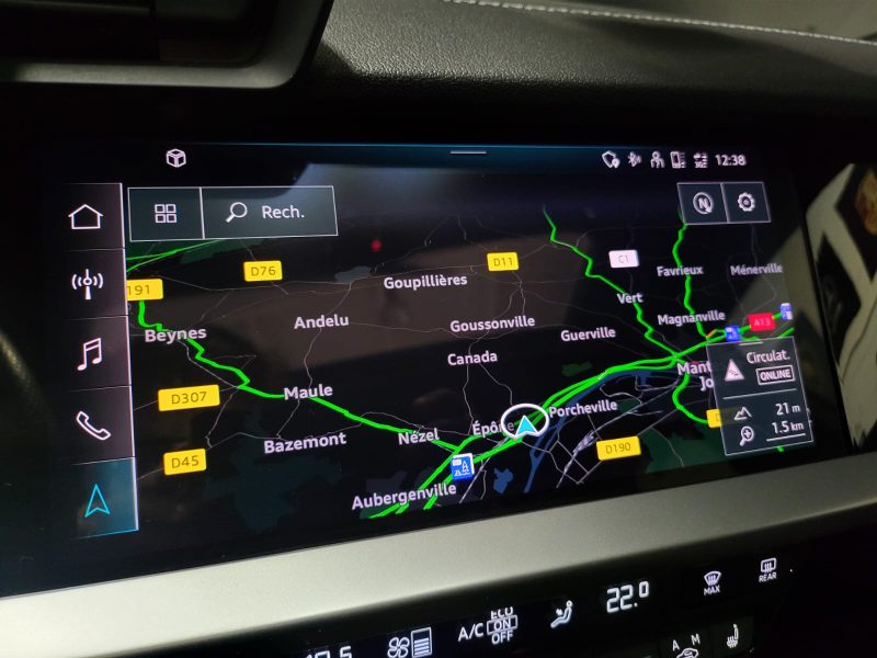 AUDI A3 Sportback 35 eTFSI Hybrid 150cv S-line S-Tronic, Toit Ouvrant , Caméra , Siege chauffants