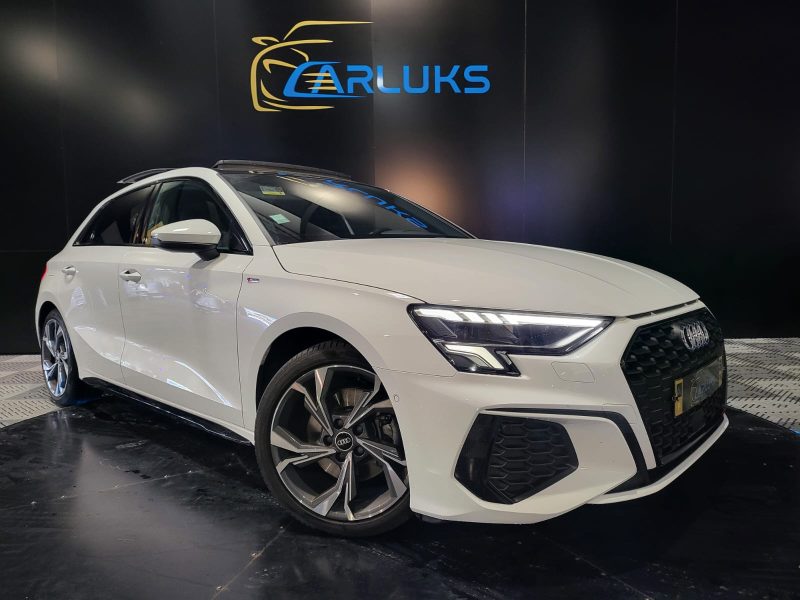 AUDI A3 Sportback 35 eTFSI Hybrid 150cv S-line S-Tronic, Toit Ouvrant , Caméra , Siege chauffants