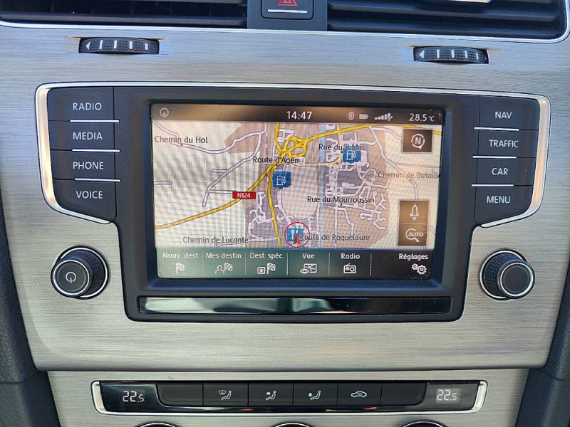 VOLKSWAGEN GOLF VII  2.0 TDI 150cv CONFORTLINE 