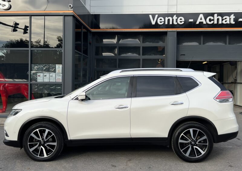 NISSAN X-TRAIL III 1.6 DCI 130 TEKNA 7 PLACES BOITE AUTO TOIT OUVRANT CUIR CAMERA 360 - Garantie1an
