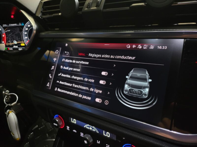 AUDI Q3 II 2019 35 TDI 2.0 150 S LINE S TRONIC APPLE CARPLAY PACK BLACK