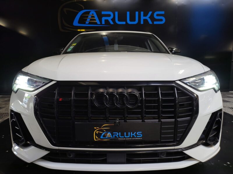 AUDI Q3 II 2019 35 TDI 2.0 150 S LINE S TRONIC APPLE CARPLAY PACK BLACK