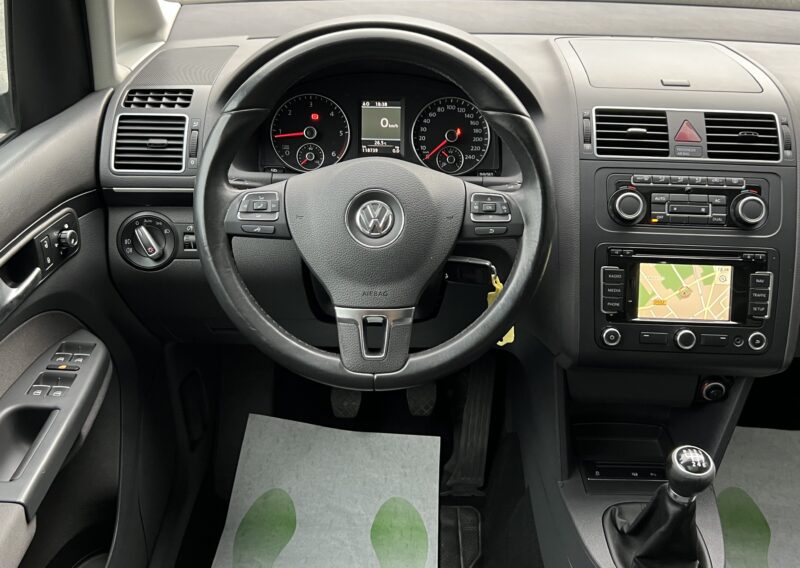 VOLKSWAGEN TOURAN II 1.6 TDI 105 Cv 7 PLACES TOIT OUVRANT GPS BLUETOOTH REGULATEUR BVM6 - Garantie1a